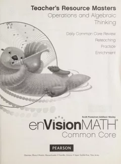 EnVisionMath common core-Teacher's resource Masters