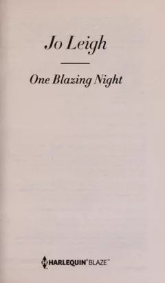 One Blazing Night