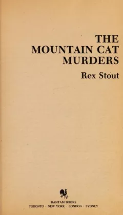 The Mountain Cat Murders