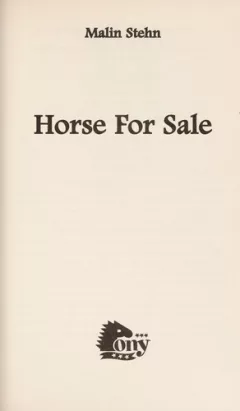 Horse for sale