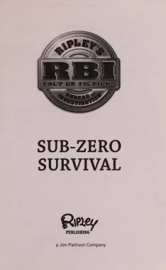 Sub-zero survival