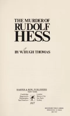 The murder of Rudolf Hess