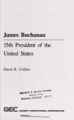 James Buchanan, 15th president of the United States