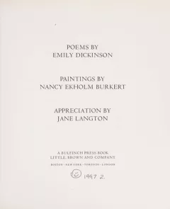 Acts of light, Emily Dickinson