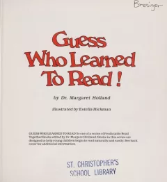 Guess who learned to read!