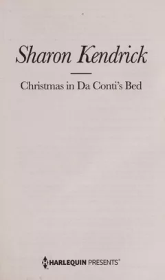 Christmas in Da Conti's Bed