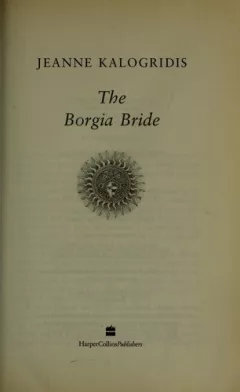 The Borgia bride