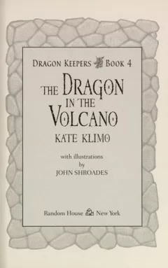 The dragon in the volcano