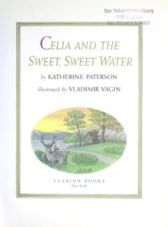 Celia and the sweet, sweet water