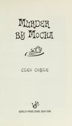 Murder by mocha