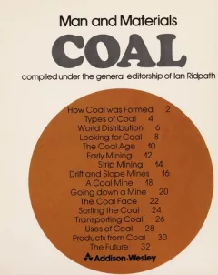 Man and materials: coal.