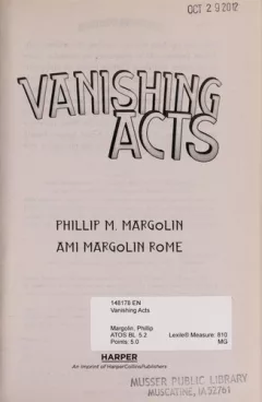 Vanishing acts