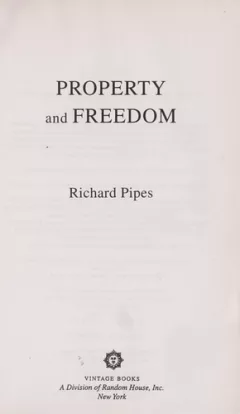 Property and freedom