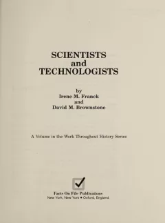 Scientists and technologists