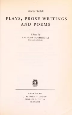 Plays, prose writings and poems