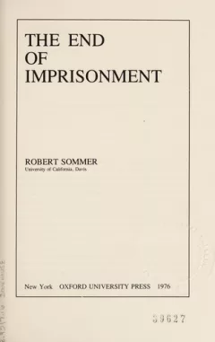 The end of imprisonment
