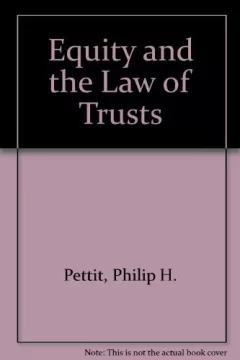 Equity and the law of trusts