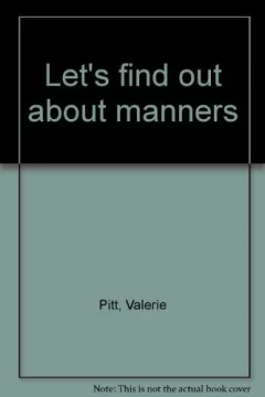 Let's find out about manners.