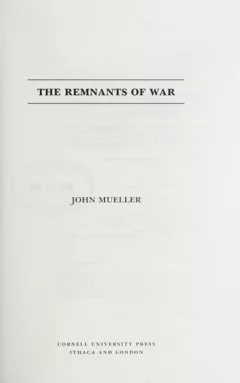 The remnants of war