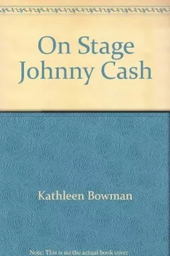 On stage, Johnny Cash