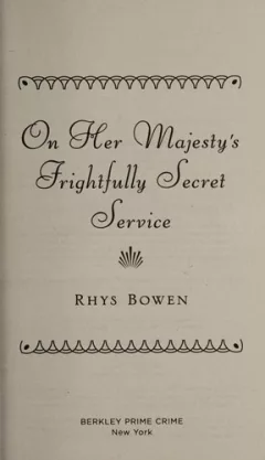 On her majesty's frightfully secret service