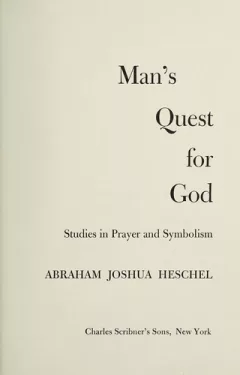 Man's Quest for God