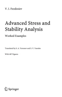 Advanced stress and stability analysis