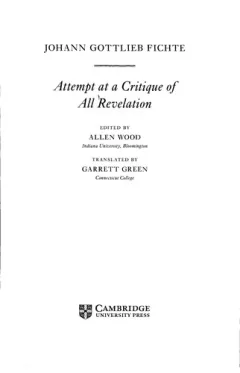 Attempt at a critique of all revelation