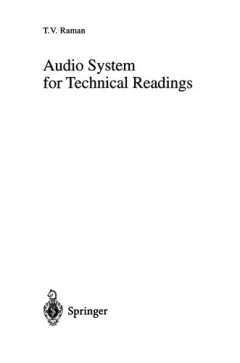 Audio system for technical readings