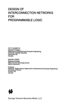 Design of interconnection networks for programmable logic
