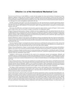 International mechanical code