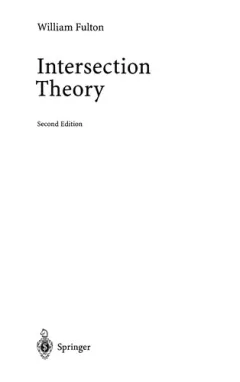 Intersection theory