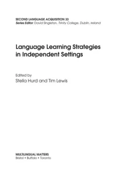 Language learning strategies in independent settings