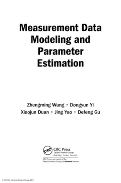 Measurement data modeling and parameter estimation