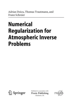 Numerical regularization for atmospheric inverse problems