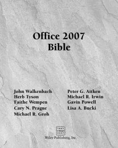 Office 2007 bible