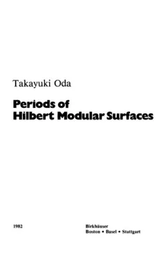 Periods of Hilbert modular surfaces