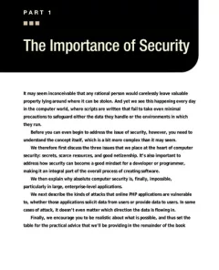 Pro PHP security