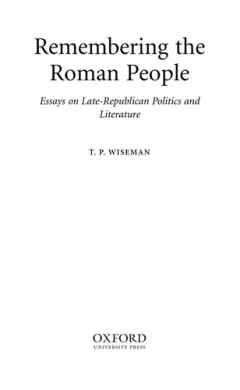 Remembering the Roman people