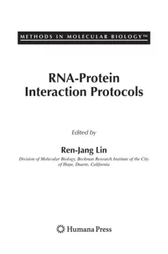Rna Protein Interaction Protocols