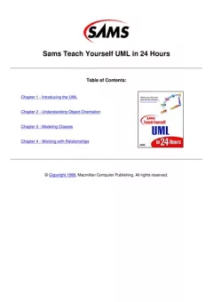 SAMS teach yourself UML in 24 hours