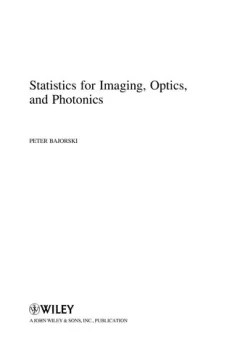 Statistics for imaging, optics, and photonics
