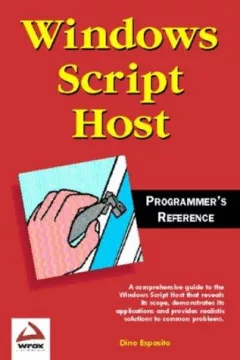 Windows Script Host programmer's reference