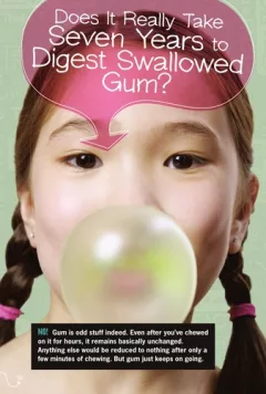Does it really take seven years to digest swallowed gum?