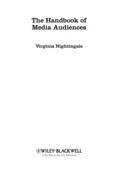 The handbook of media audiences