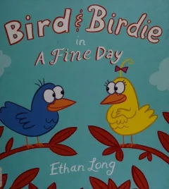 Bird and Birdie in a fine day