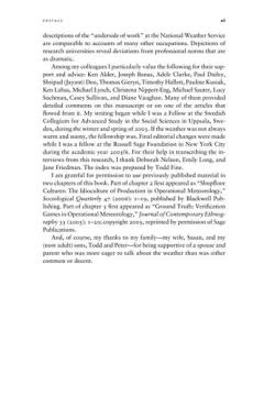 Authors of the storm