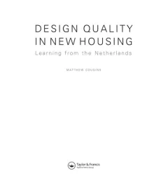 Design quality in new housing