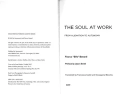The soul at work