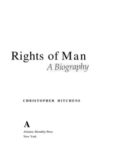 Thomas Paine's Rights of man